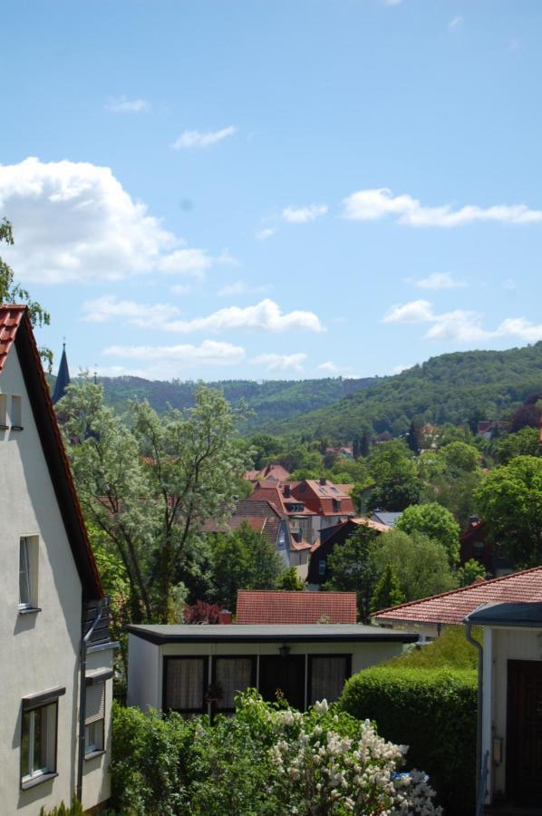 Ferienwohnung Hertha Wernigerode Buitenkant foto