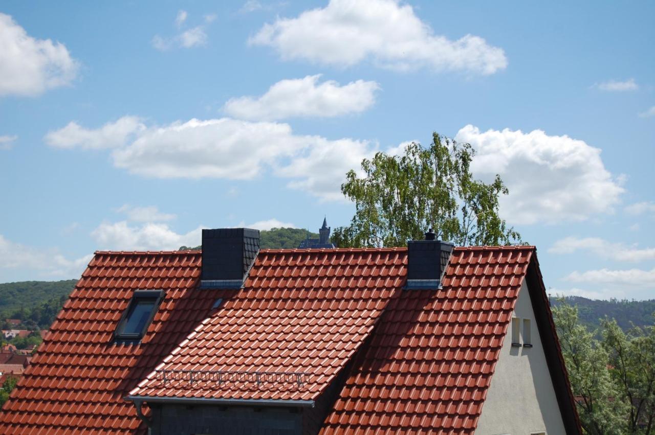 Ferienwohnung Hertha Wernigerode Buitenkant foto
